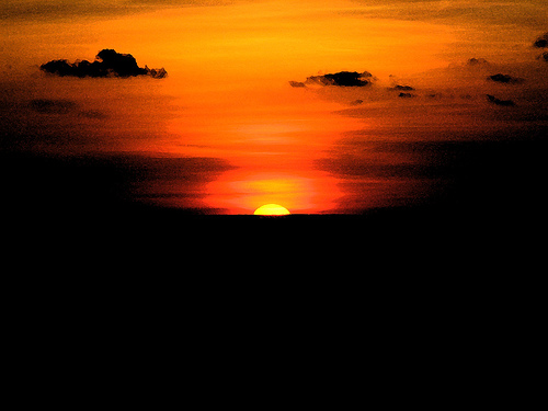 ocean sunset